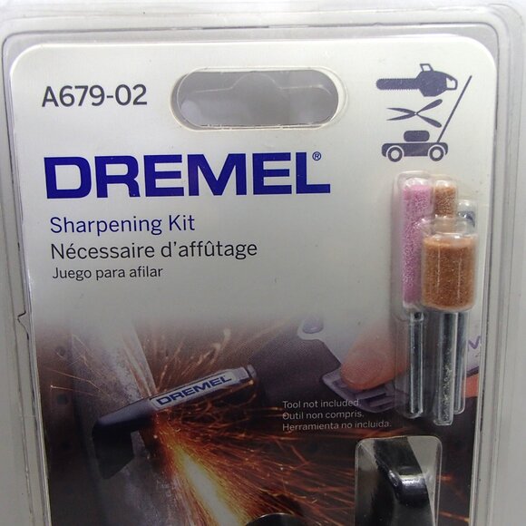 Dremel A679-02 Sharpening Attachment Kit, For Sharpening Outdoor Gardening Tools - Picture 1 of 5